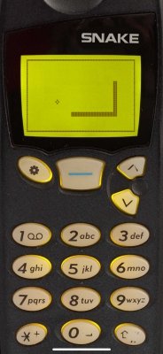 Snake '97: retro mobile phone game in action (#1)